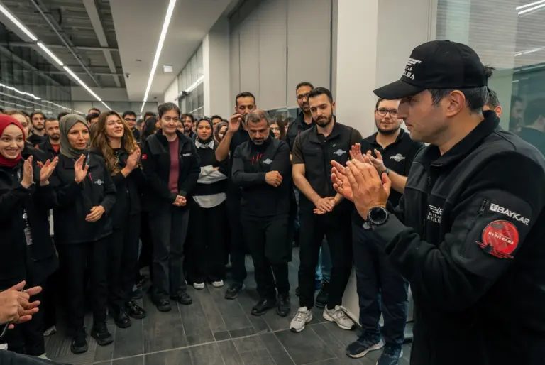 FRG-100D4 uydusunun fırlatma sürecinden bir kare