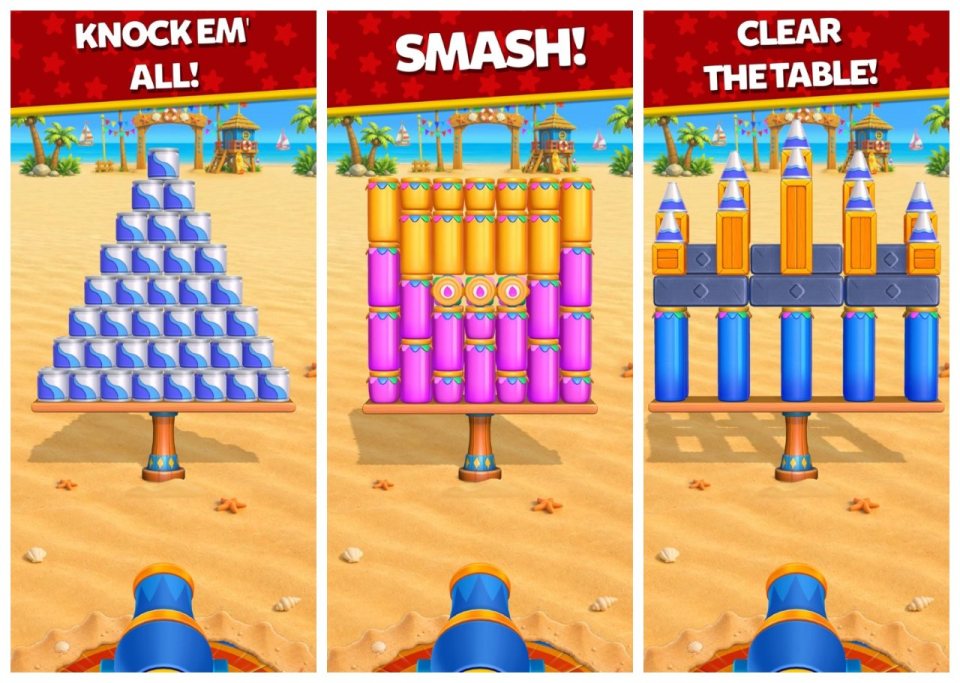 Smash Fest! oyunundan bir görüntü