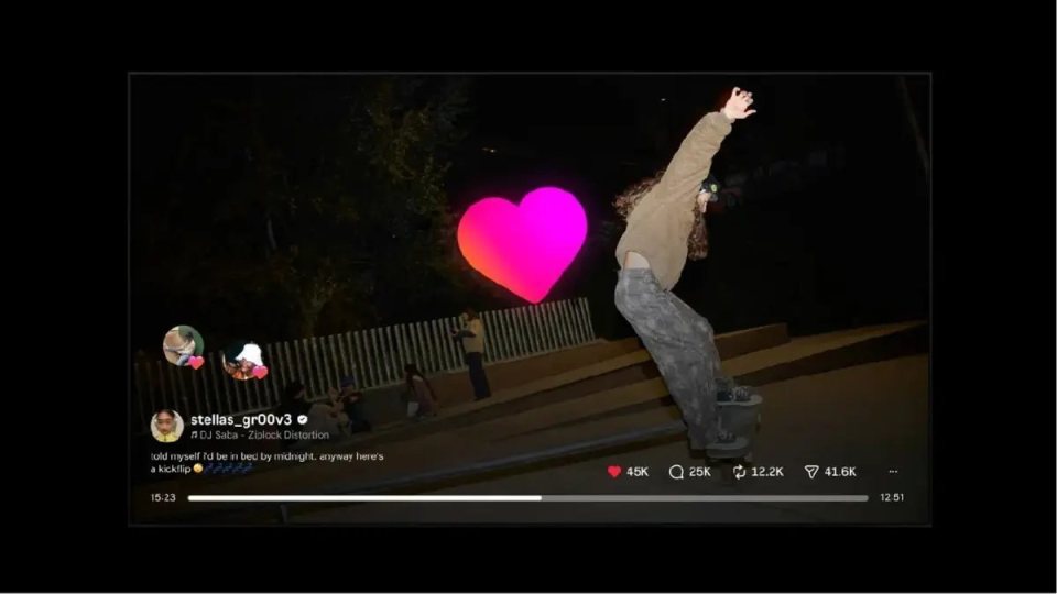 Instagram uzun video özelliğinin ekran görüntüsü
