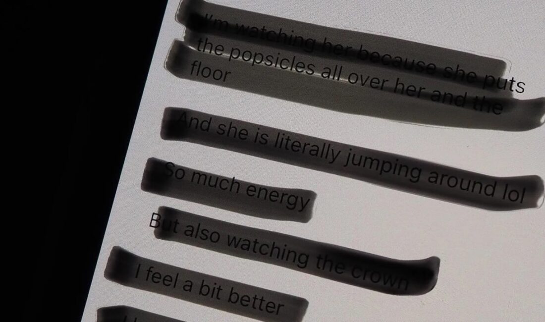 Size gönderilen bir fotoğrafta önemli bir kısmın siyah renkle gizlendiğini