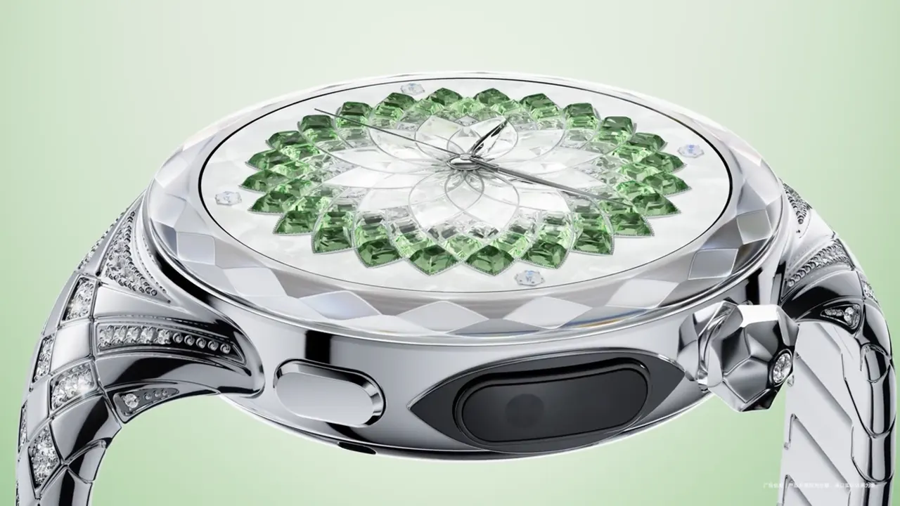 Huawei, üzerinde 99 elmas yer alan özel tasarıma sahip akıllı