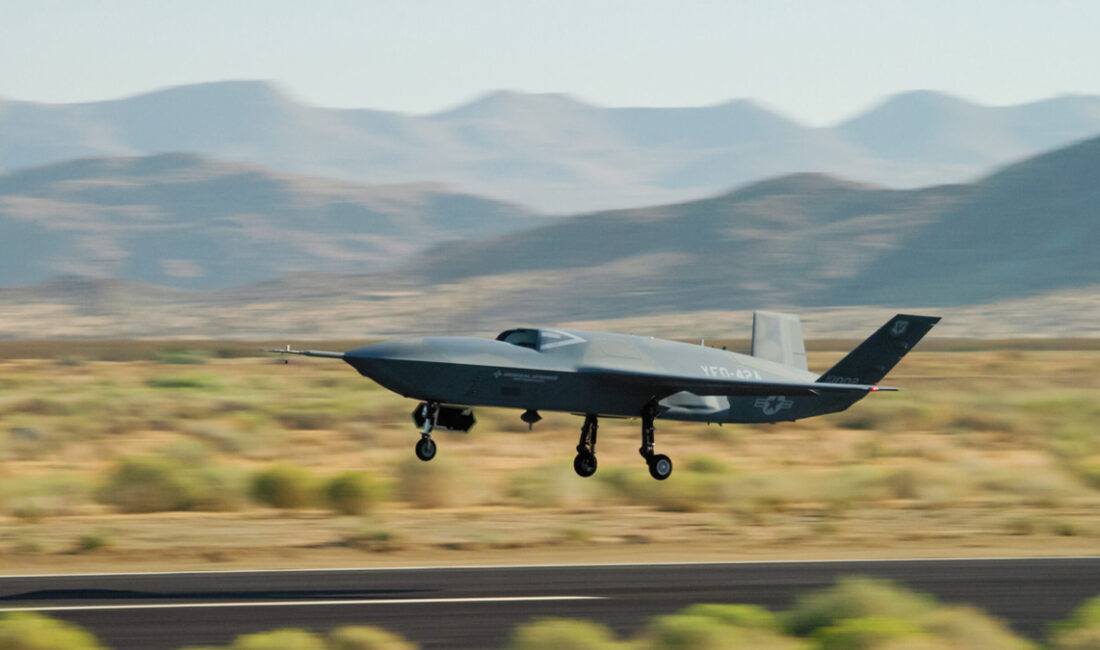 Bayraktar Kızılelma'nın rakibi olarak gösterilen ABD'9nin YFQ-42A insansız savaş uçağı