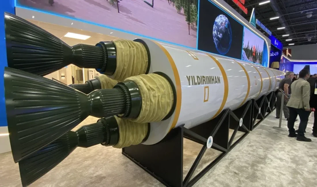 6.000 km menzilli Yıldırımhan hipersonik füzesi SAHA EXPO 2026’da tanıtıldı 6.000 kilometre menzile sahip Türkiye'nin ilk kıtalararası balistik füzesi Yıldırımhan,