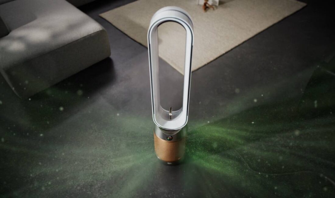 Dyson'ın yeni akıllı fanı, yapay zeka destekli kamerası sayesinde odadaki