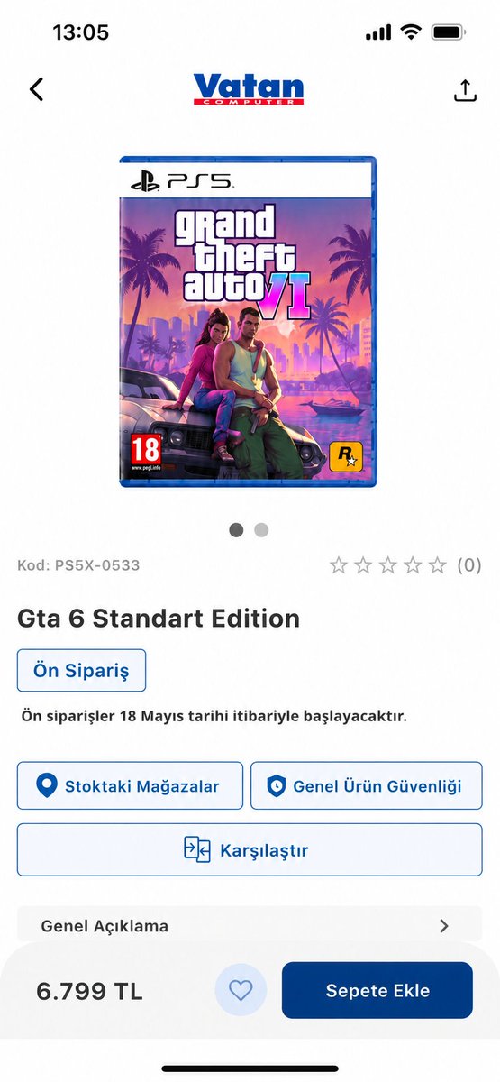 GTA 6 Türkiye fiyatı sızdırıldı
