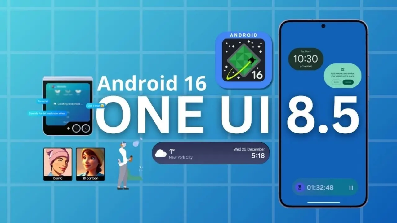 One UI 8.5 kararlı sürüm güncellemesi, premium amiral gemilerinin ardından