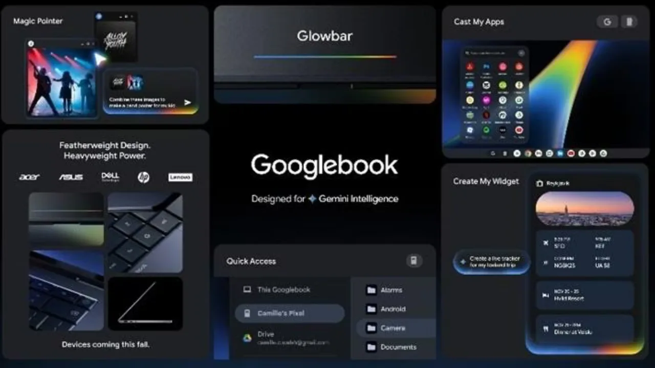 Googlebook özellikleri
