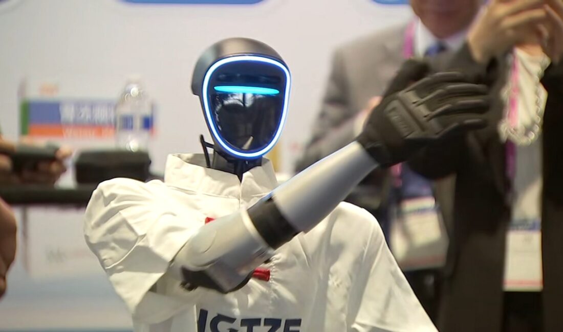 Gelişmiş bir insansı robot ile birlikte uçakla seyahat etmek isteyen