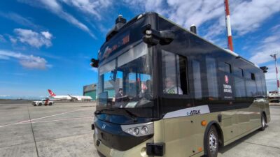 Karsan’ın seri üretim ilk seviye 4 sürücüsüz otobüsü Otonom e-ATAK,