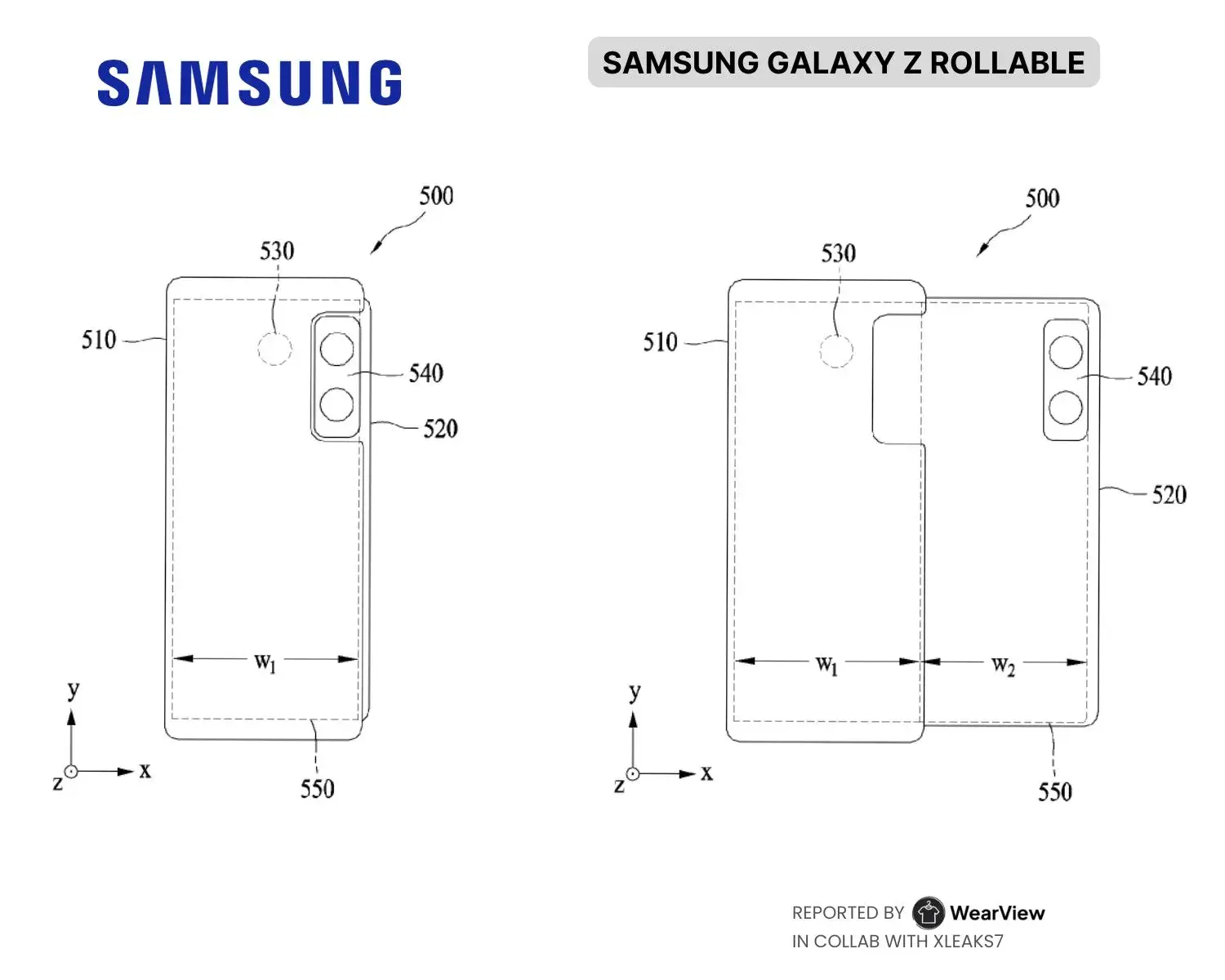 Ekranıyla beraber kamerası da kayan "rollable" telefon