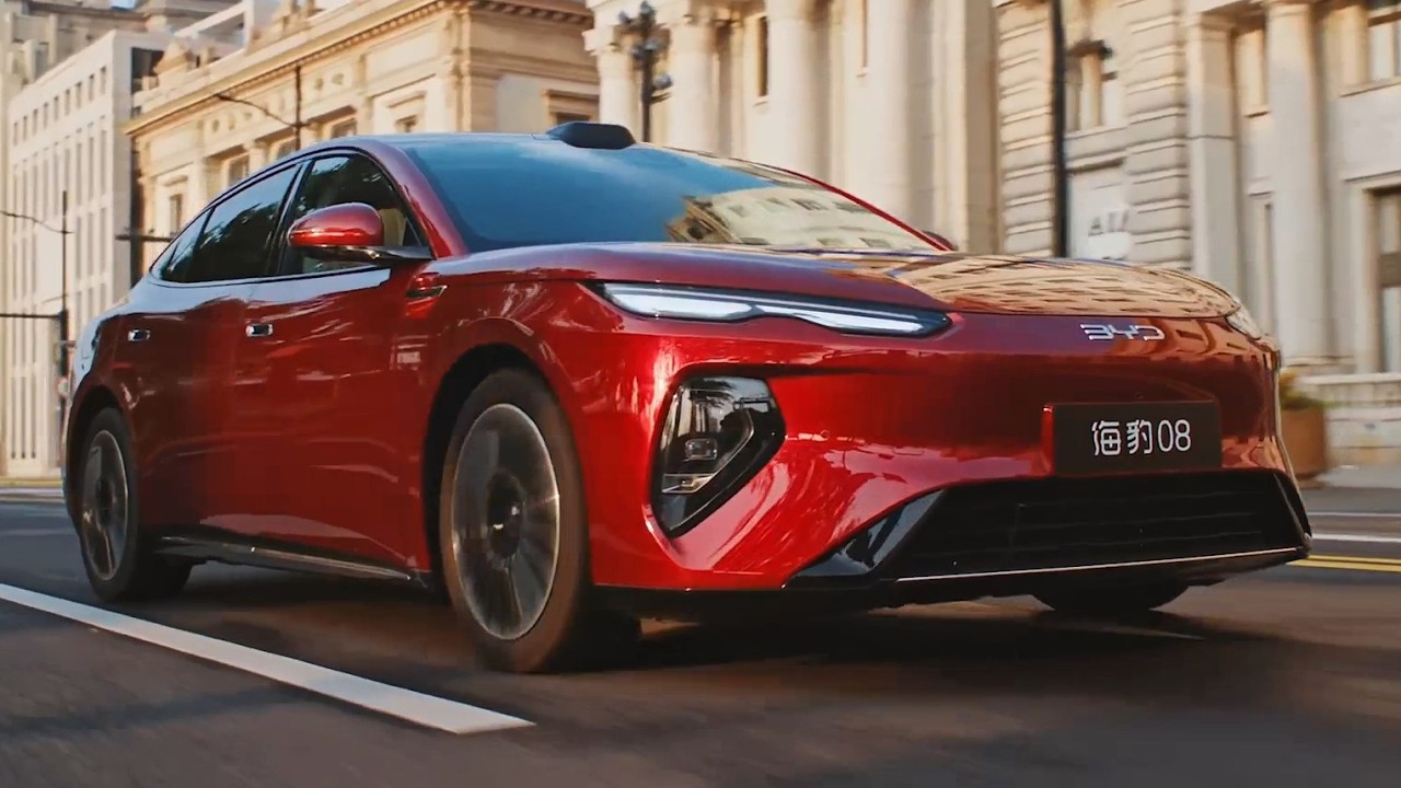 BYD, yeni nesil elektrikli otomobil modeli Seal 08'i resmi olarak