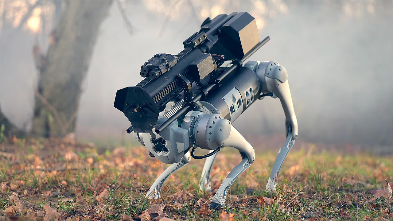 Savunma sanayisi şirketleri, yapay zeka destekli insansı robotları gelişmiş silah