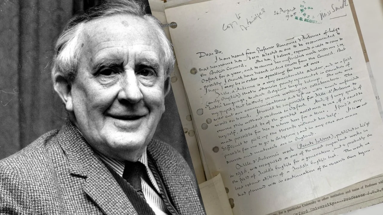 Yüzüklerin Efendisi serisinin efsanevi yazarı J.R.R. Tolkien'in, işitme engelli bir