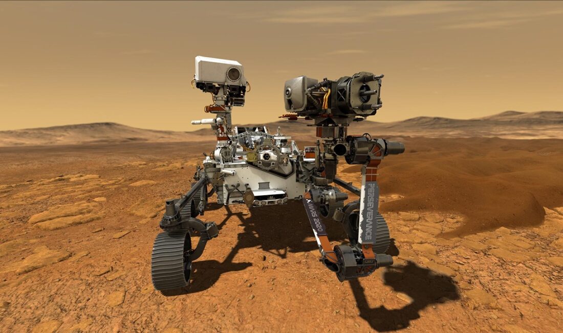 NASA'nın Kızıl Gezegen'deki başarılı temsilcisi Perseverance, Mars yüzeyinde 42,195 kilometrelik