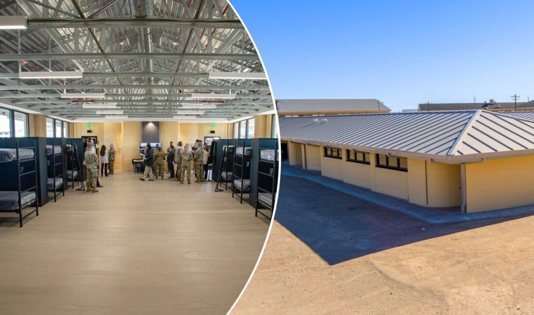 ABD ordusu 3D yazıcıyla 10 kışla inşa ediyor ABD Ordusu, Teksas'taki Fort Bliss askeri üssünde ICON şirketi iş