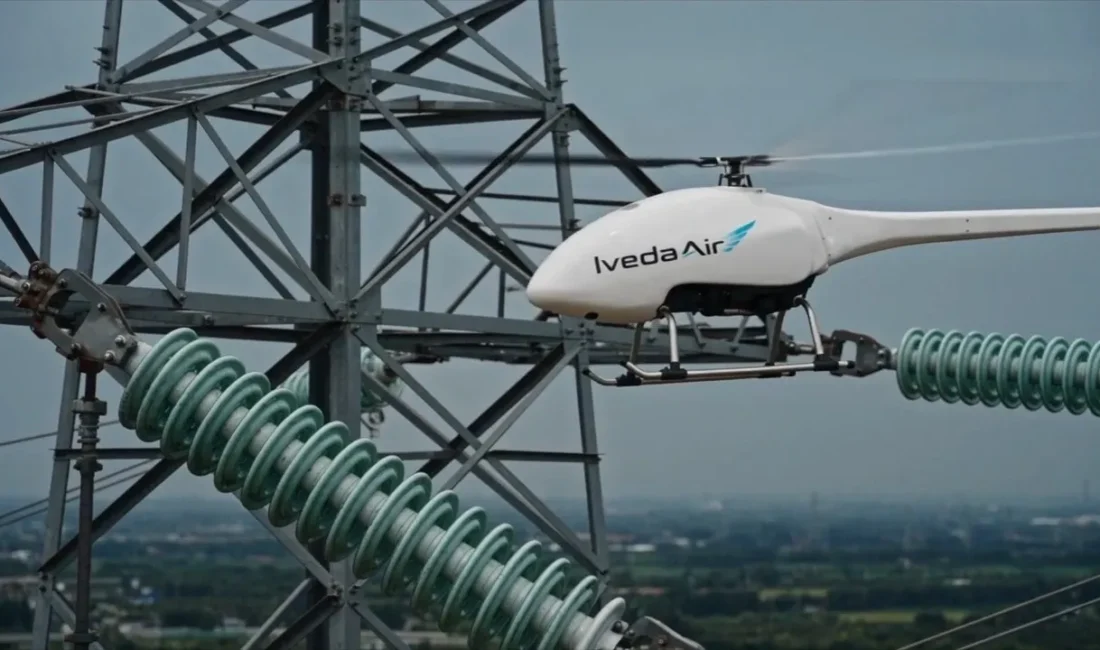 IvedaAir tarafından geliştirilen benzinli yeni drone modeli, bataryalı rakiplerini geride