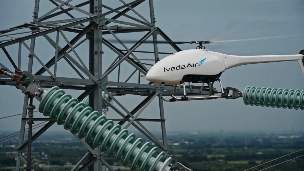 IvedaAir tarafından geliştirilen benzinli yeni drone modeli, bataryalı rakiplerini geride
