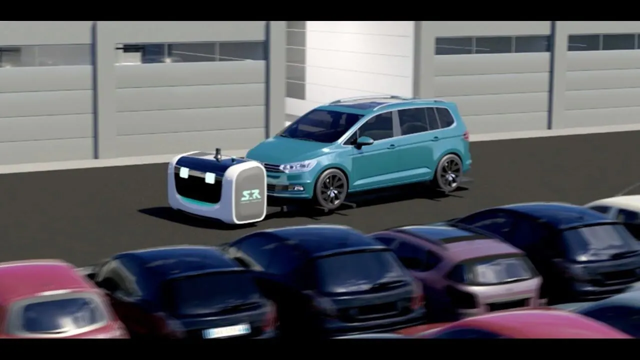 Otopark robotları otomobilleri kendi yerleştiriyor